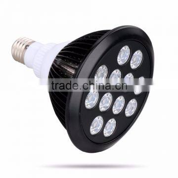 Best Seller on Amazon 12W LED Growing Bulb for Indoor Garden Greenhouse and Hydroponic Aquatic,E27 3Bands photo-2