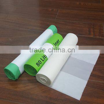 AS4736 EN13432 Certified BSCI Factory Wholesale Acceptable Corn Starch Bin Liner in Roll photo-4