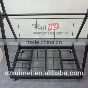 High Quality Floor Standing Metal Carpet Display Rack photo-3