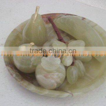 PAKISTAN SUPPLIER Hot Sale Popular ONYX FRUITS PLATES HANDICRAFTS photo-4