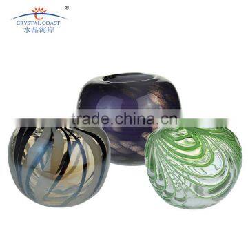 china home decor wholesale colored glass vase christmas ornaments