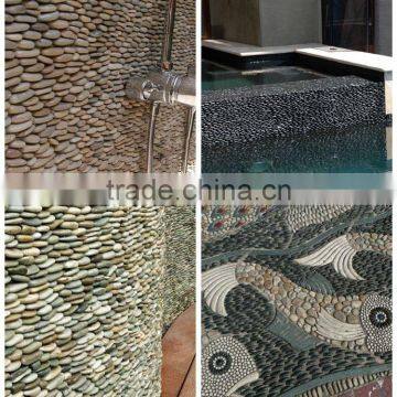 Natural River Stone River Pebble Tile Landscaping River Stones photo-3