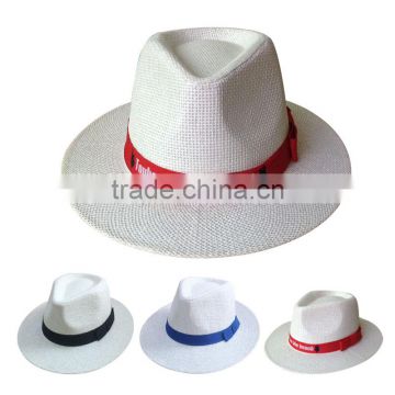 Custom Printing Logo Panama Straw Hat