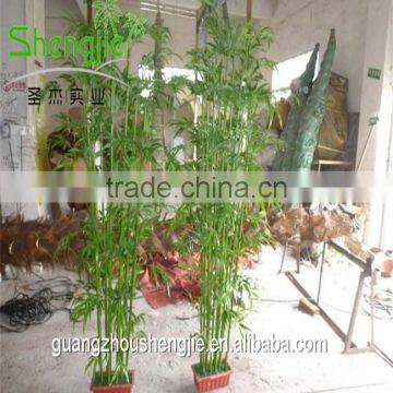 SJLJ013152 Artificial Garden Fence Decorative Plants Plastic Bamboo photo-2