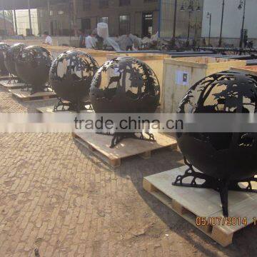 Garden Ornamental Fire Pit Globe