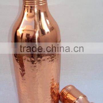BPA FREE 100% COPPER CHAMPAGNE BOTTLE photo-2