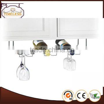 Under Cabinet Wine Rack and Stemware Holder