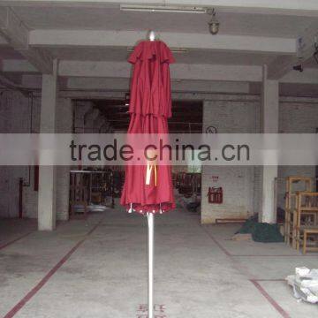 Round Patio Side Garden Parasol Umbrella photo-4