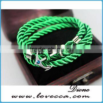 Fashion Beautiful Cute Anchor Bracelets for Men photo-3