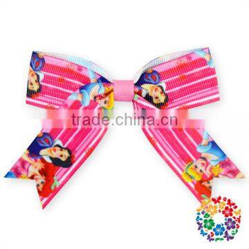 Wholesale Cheap Kids Barrettes Children Boutique Hair Accessories Grosgrain Ribbon Hair Bows Clip Fashion Girl Bowknot Hairpin photo-4