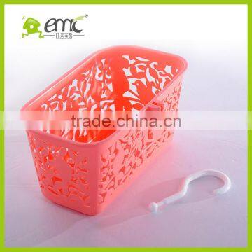 Emc Plastic Baskets With Hook, Decorative Plastic Baskets With Hook, Wholesale Plastic Hanging Storage Baskets photo-5