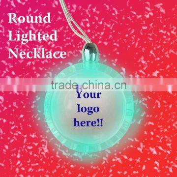 Light Up Round Necklace