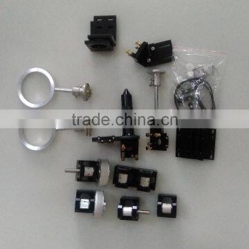 Optical and mechanical parts laser head mirror mount for DIY linear square rails CO2 laser cutting machine and engraving machine