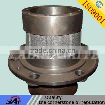 ductile iron casting resin sand casting cnc machinery parts for mining machinery parts bearing seat