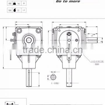 Wholesale 55hp Transmission Gearbox