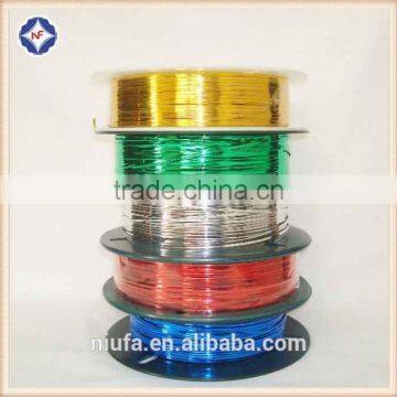 Hot Selling Roll Plastic Metallic Twist Tie Wire Made in Niufa photo-3