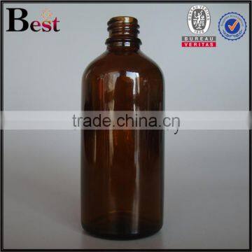 Wholesale Empty 100ml Amber Essential Fragrance Perfume Glass Bottle Pump Sprayer Screen Printing Hot Selling Free Sample photo-3