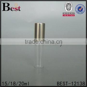 Cosmetic Packaging High Quality Clear Tube Glass Roll Bottle Roll on Perfume Bottle With Gold Cap Best Sellers China photo-4