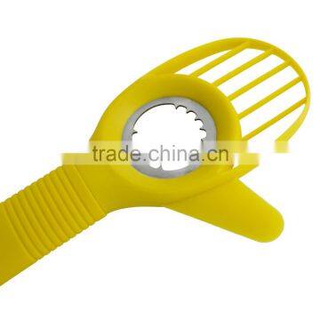 3-in-1 Avocado Slicer Splits Slices Sharp Pitter Peeler Kitchen Gadgets Tool photo-4