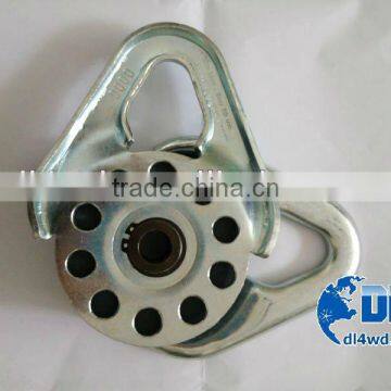 4wd parts snatch pulley block 4x4 stainless steel snatch blocks