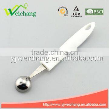 WCR233 High Quality Stainless Steel Melon Baller With Plastic Handle photo-2