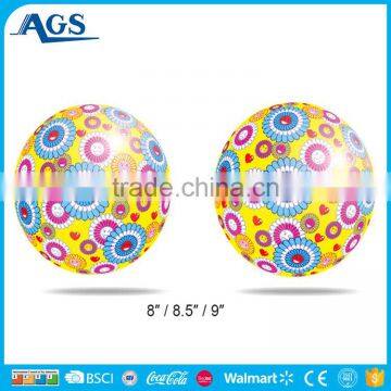 Professional 8/8.5/9 inch kid series pvc ball from Ningbo