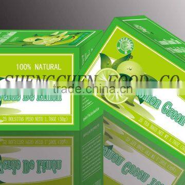 Lemon Green Tea Bag- Natural Fruit green teabag