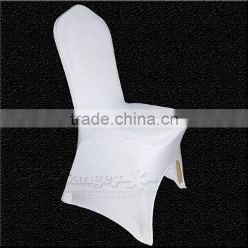 100 PCS Universal White Stretch Polyester Spande Wedding Party Chair Covers for Weddings Banquet Hotel Decoration Decor photo-3
