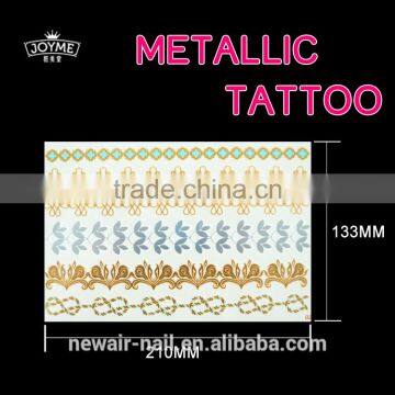 Metallic Body Art Painting Tattoo Sticker photo-2