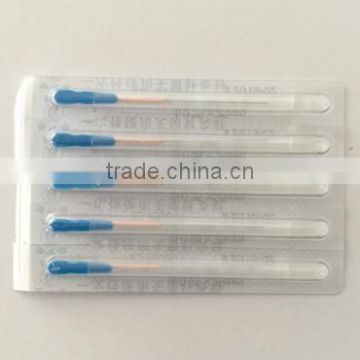 hwato brand copper acupuncture needle sterile acupuncture needle with loop factory price length 100mm 125mm