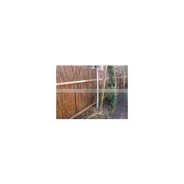 Natural Dark Brown Willow Fence photo-6