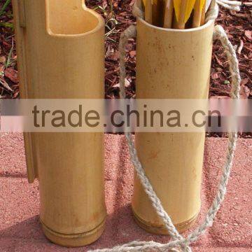 Handmade Bamboo Arrow Quivers For Archery Hunters