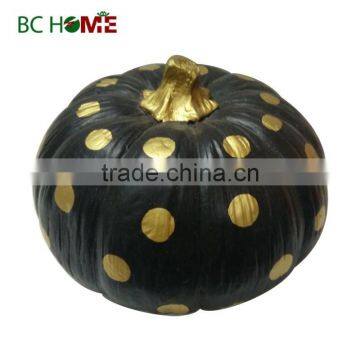 2015 New Resin Halloween decoration black pumkin