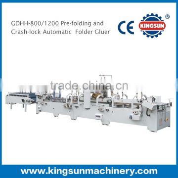 GDHH Series High Speed Automatic Carton Folder Gluer machine