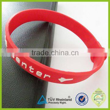 Design your design cheapest custom silicone bracelet