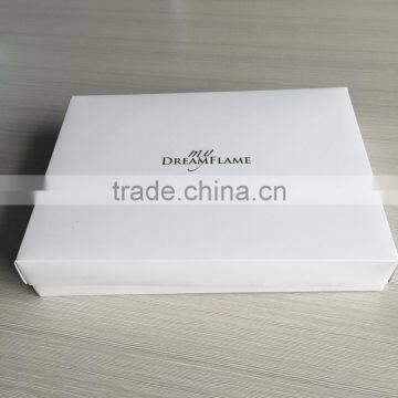 Popular cardboard customized t-shirt box wholesale