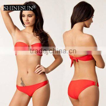 2017 BIKINI Golden U-type Swimsuit Sex Xxx Japan Hot Sex Girl Bikini photo-3