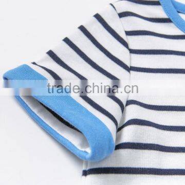 Stripe Baby Rompers Stripe Baby Rompers Cotton photo-5