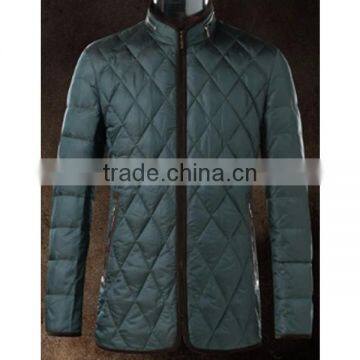 2015 Factory Price Men's Black Sheepskin Leather Jacket Down Jacket Winter Season photo-3