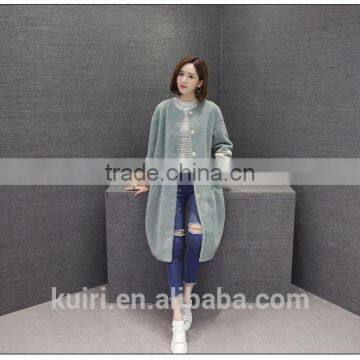 Luxury Thick 100% Genuine Sheep Leather Jacket Women Real Fur Leather Coat Natural Merino Sheep Fur Overcoat photo-2