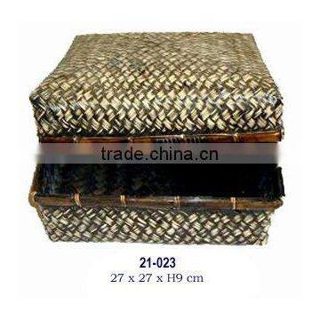 Square Bamboo Box