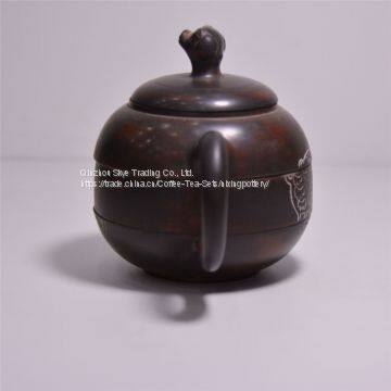 Moving Tea Pot Ceramic Handmade Tea Kettle For One photo-4