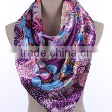 Newest Fashion Style Digital Printing Silk Scarf