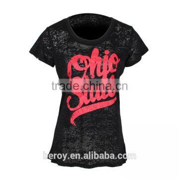 Custom Women Dri Fit T-shirt Design,logo Customized Hight Quality Gym Tee Shirt photo-3
