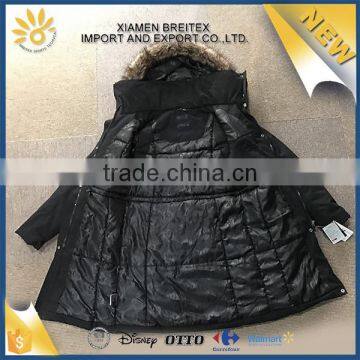 Best Quality Custom Modern Cheap Warm Lady Parka Fur Jacket photo-5