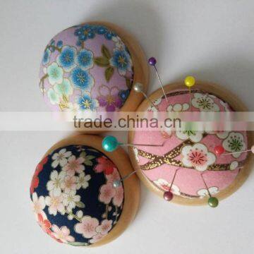Pin Cushion With Wooden Base OEM Service photo-3