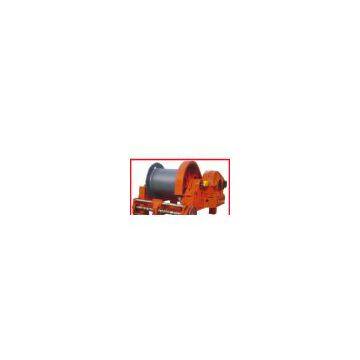 Grooved drum electric marine anchor winch and mooring winch