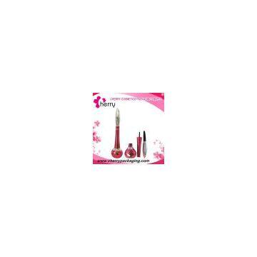 Beautiful empty plastic eyeliner tubes cosmetic packaging