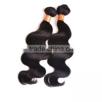 Raw Virgin Indian Hair Weaves Wet and Wavy Indian Body Wave Human Hair Extension photo-2
