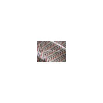 Cotton Nylon Fabric Spandex, Twilled Weave Stripe Cloth Material